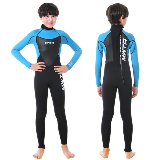 MWTA Junior 3/2mm Full Wetsuit Back Zip