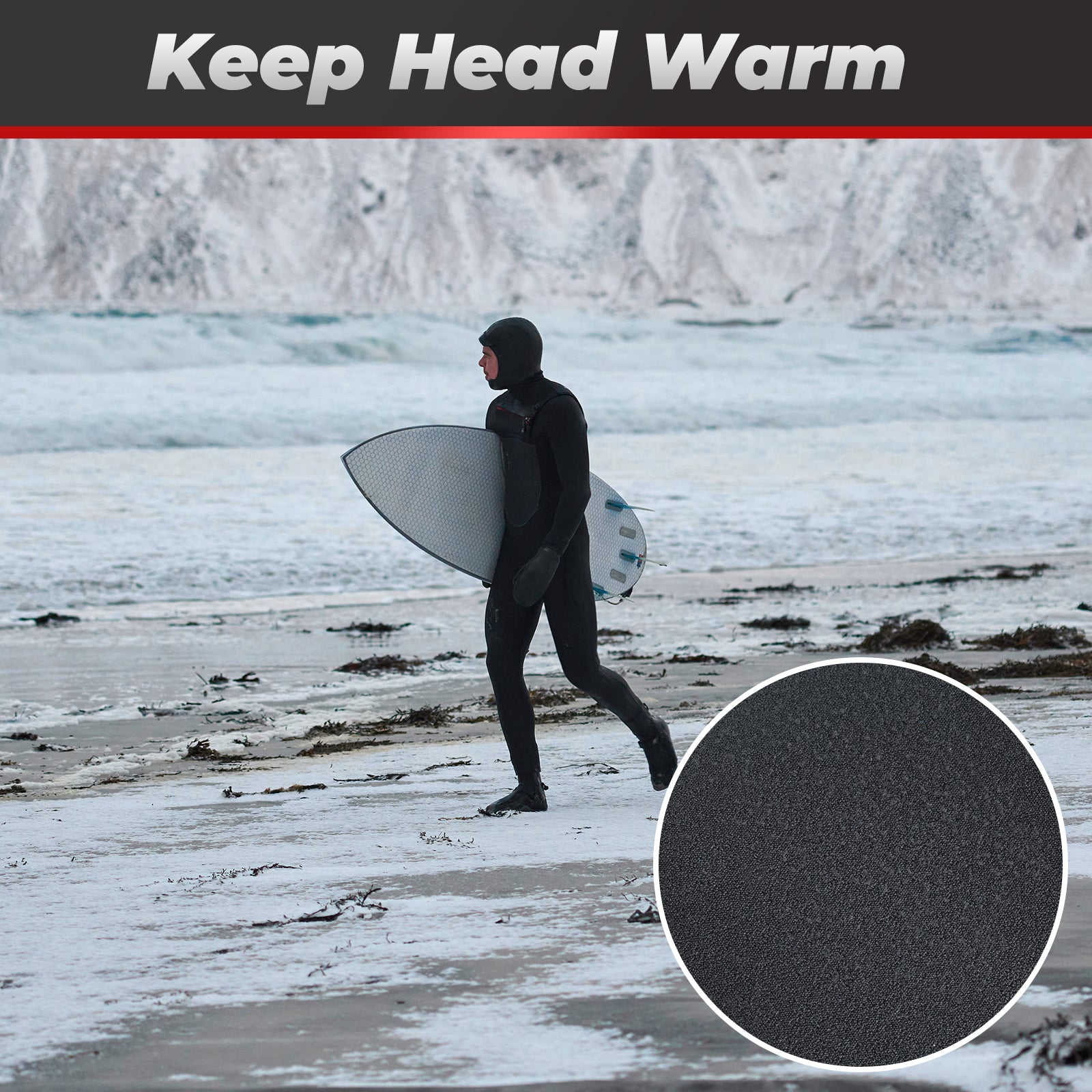 MWTA 2mm 3mm and 5mm Neoprene Surf Hood
