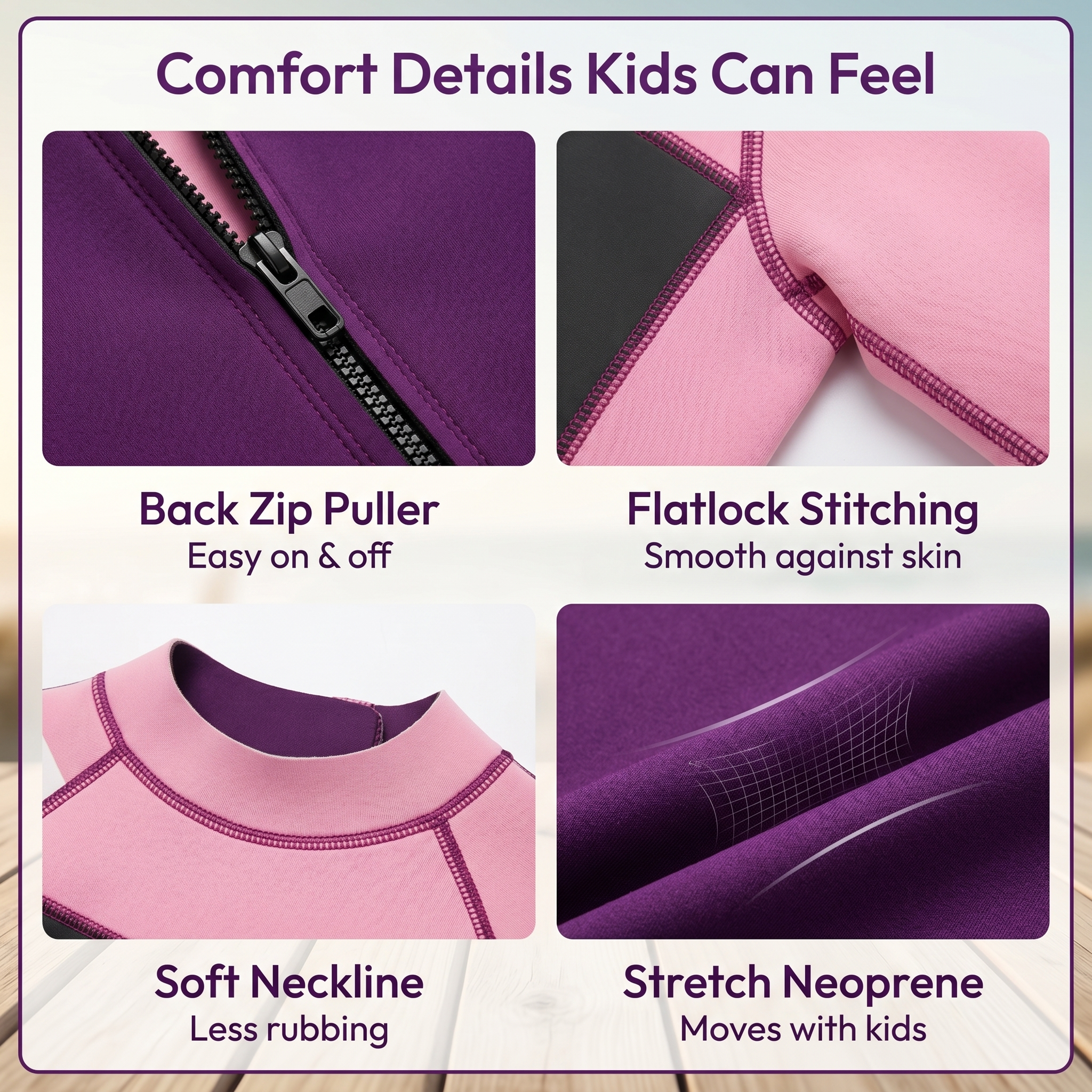 MWTA Kids Full Wetsuit | 2.5mm Neoprene