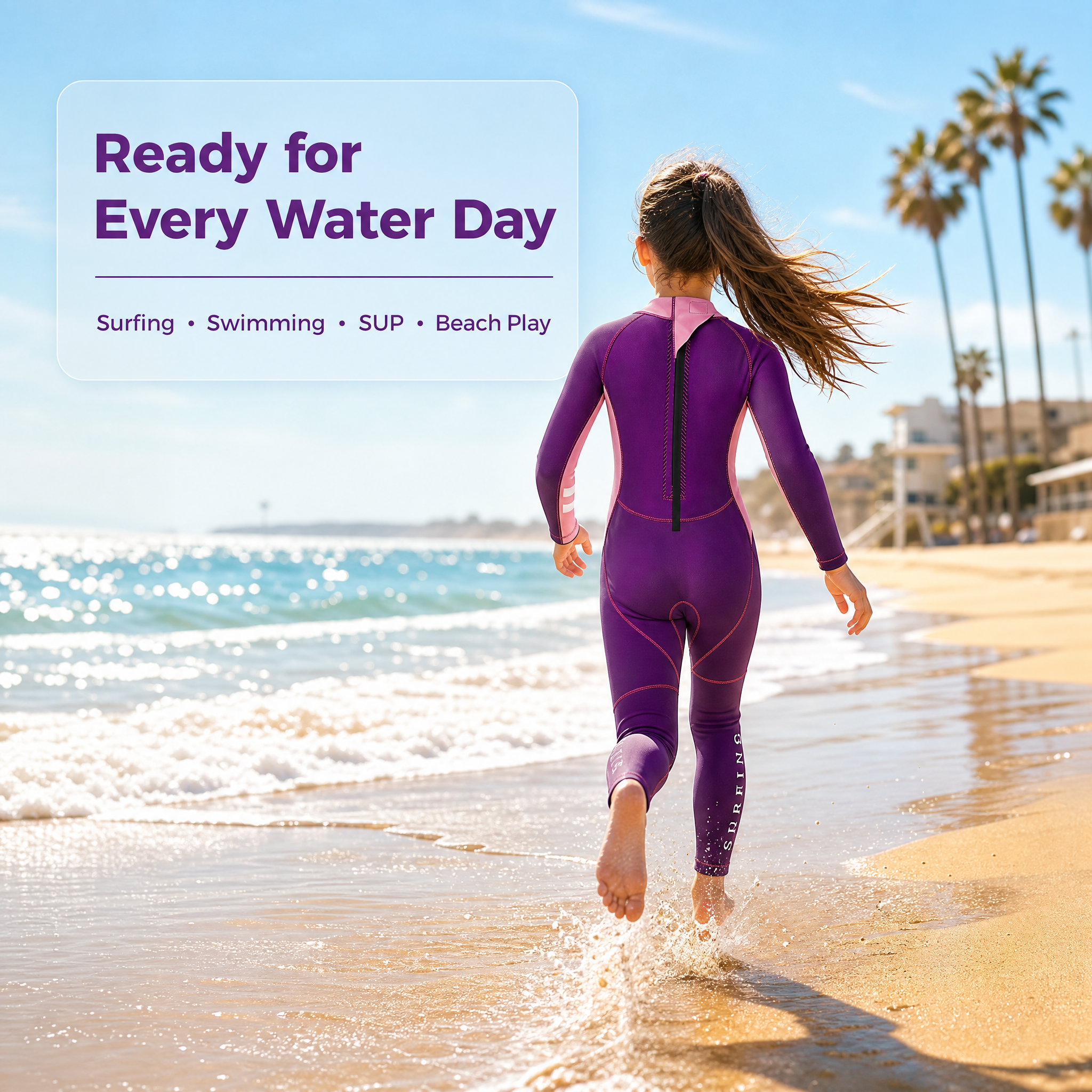 MWTA Kids Full Wetsuit | 2.5mm Neoprene