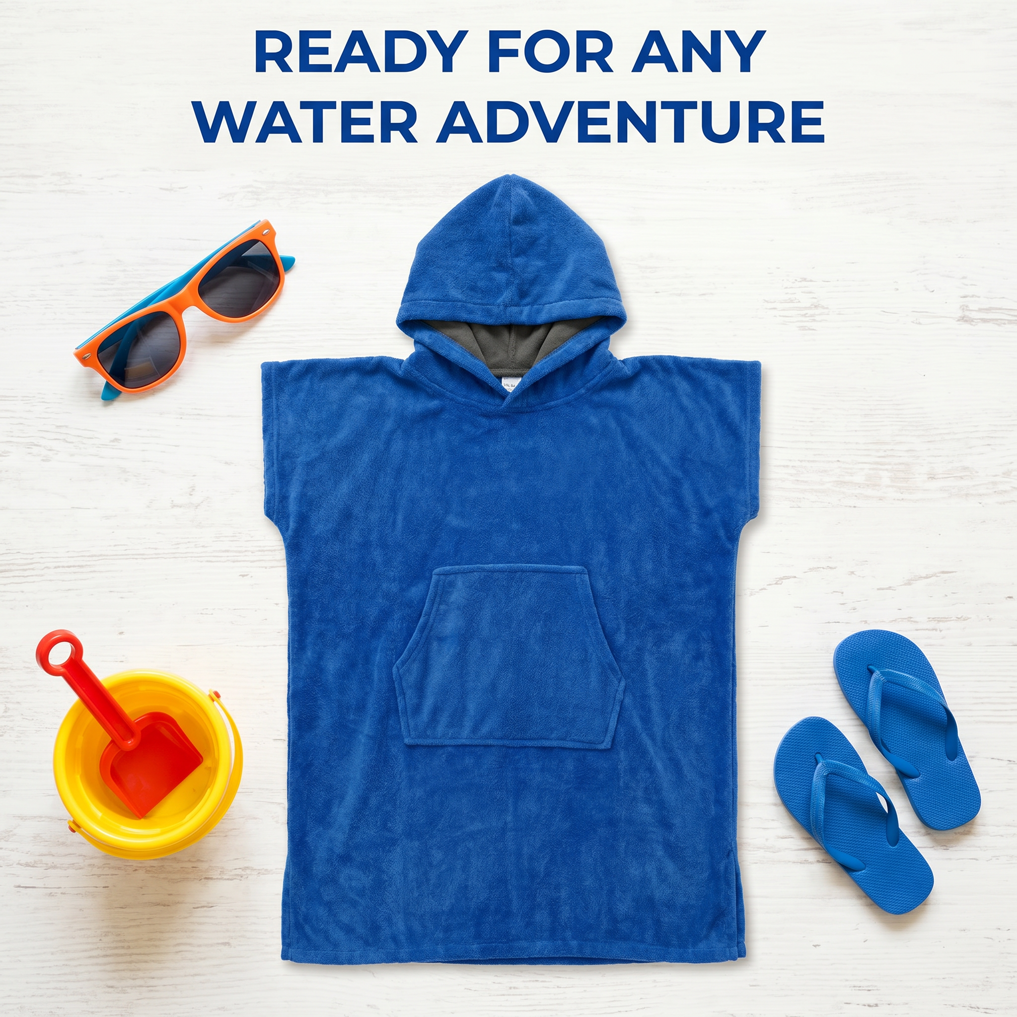 MWTA Kids Hooded Surf Poncho