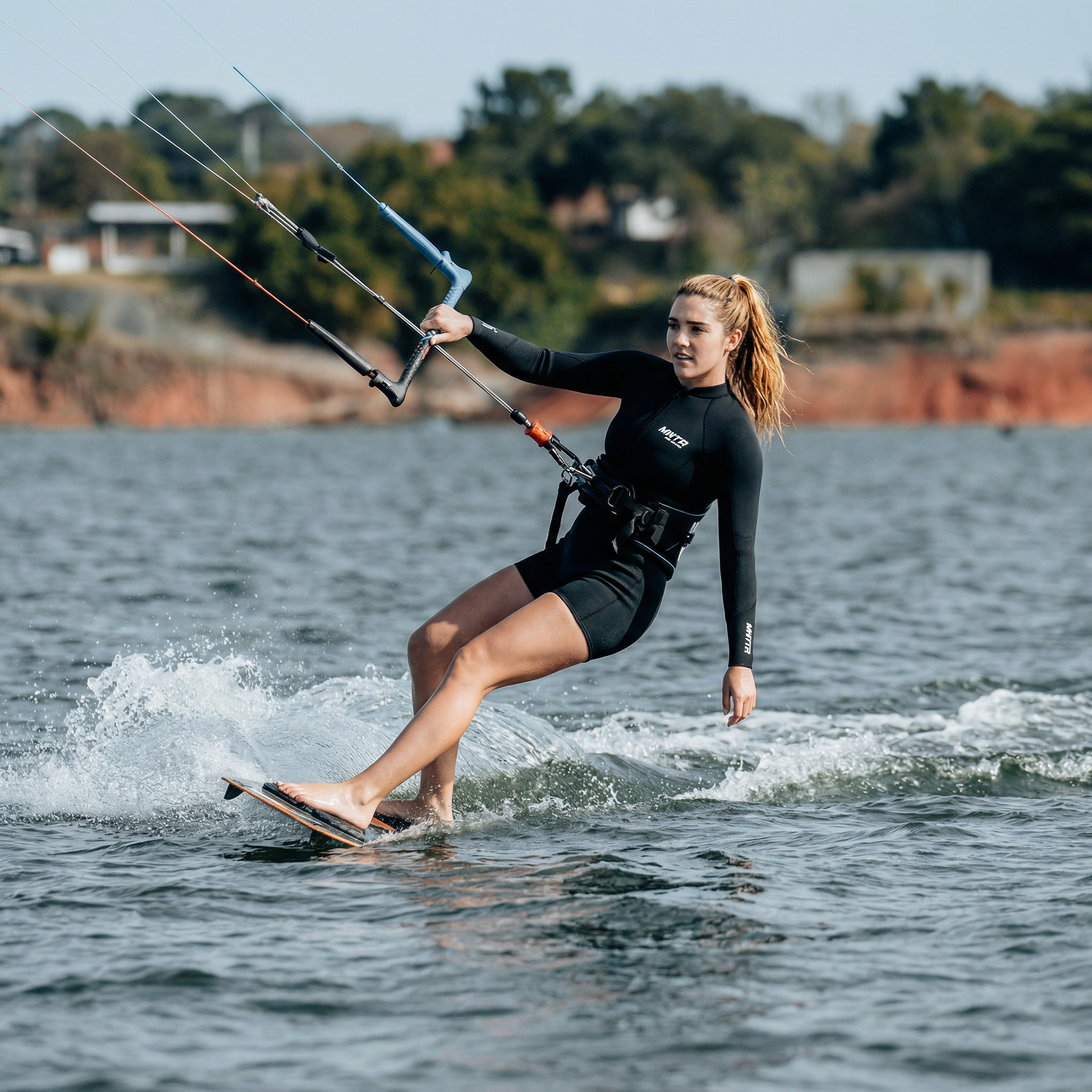 Women's 2mm Long Sleeve Spring Suit Wetsuit Front Zip | MWTA
