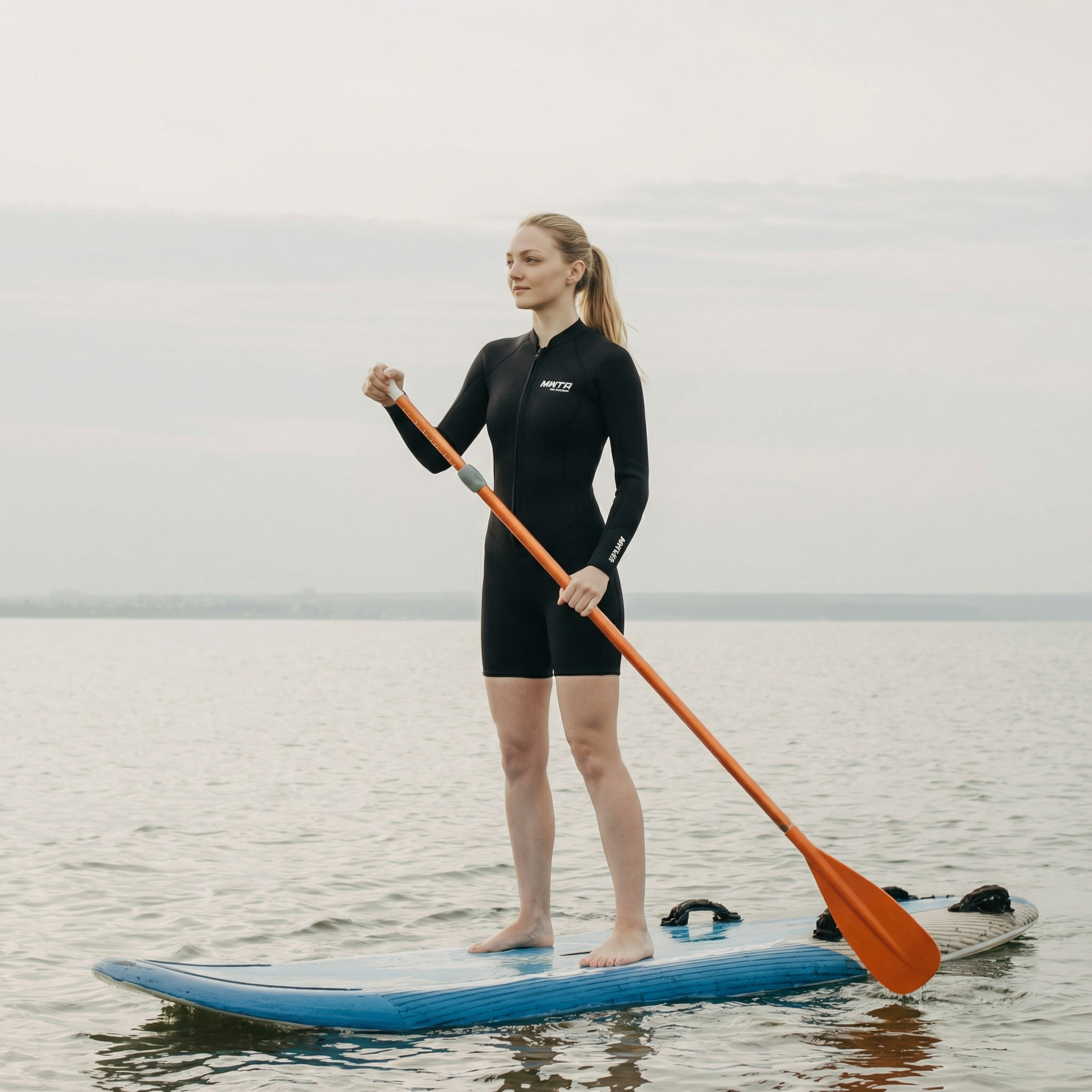Women's 2mm Long Sleeve Spring Suit Wetsuit Front Zip | MWTA